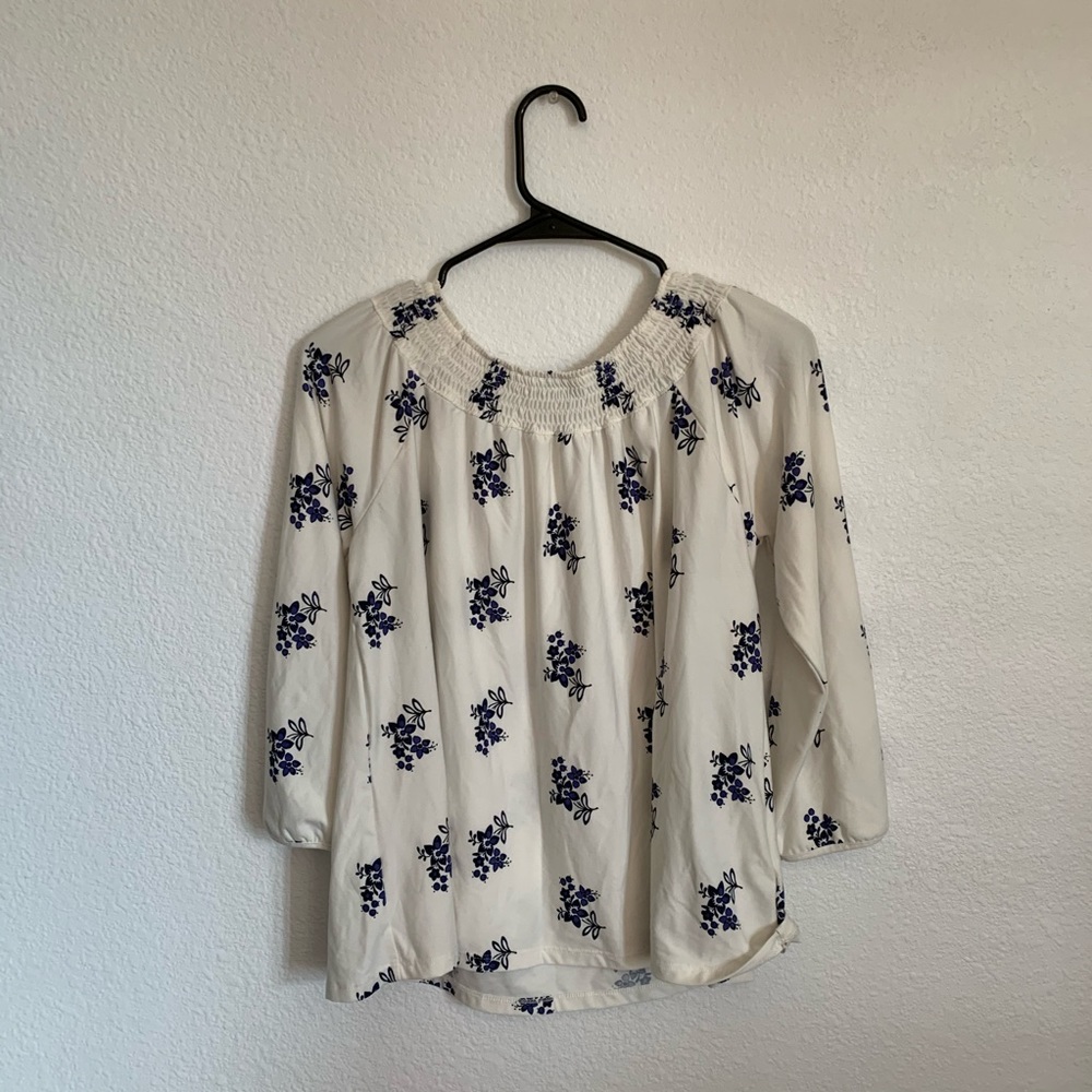 old navy off the shoulder long sleeve